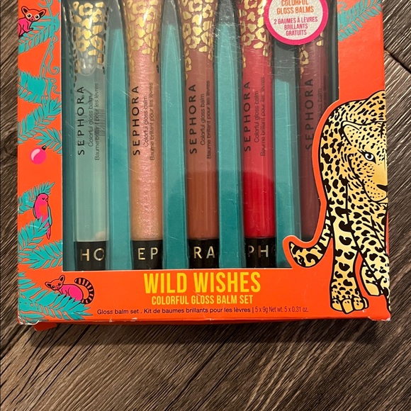 Sephora Wild Wishes Gloss Balm Set, 5 Lip Glosses - Picture 3 of 5